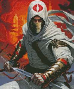 Gi Joe Storm Shadow Diamond Painting