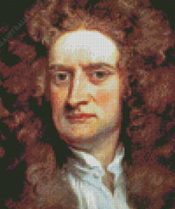 Isaac Newton Diamond Painting