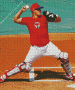 Jacob Tyler Realmuto Diamond Painting