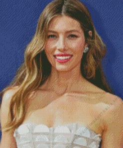 Jessica Biel Diamond Painting