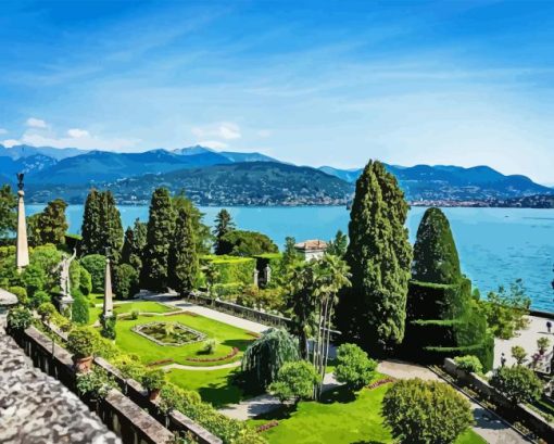 Lake Maggiore Diamond Painting