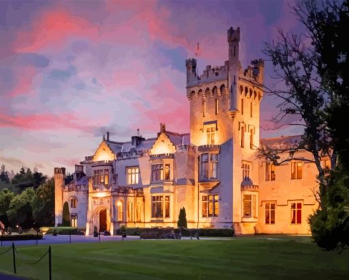 Lough Eske Castle Diamond Painting