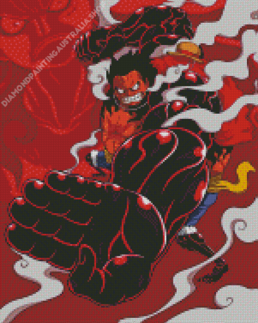 Luffy Gear 4 Diamond Painting