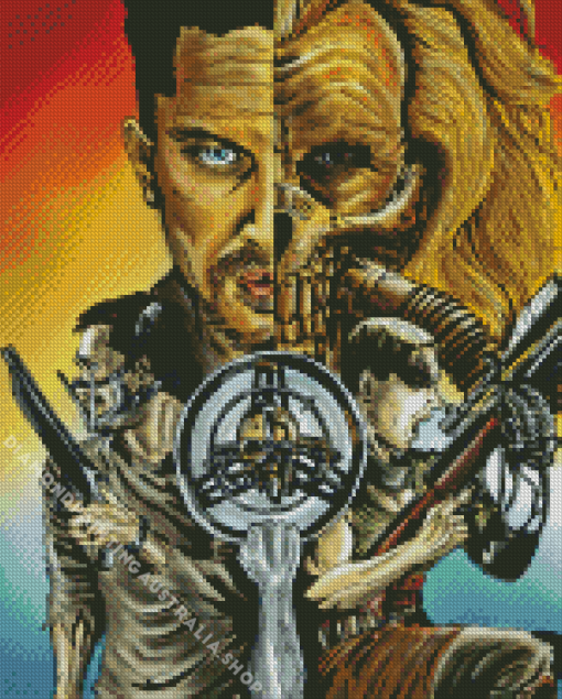 Mad Max Poster Diamond Painting