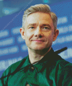 Actor Martin Freeman Diamond Painting