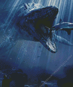 Mosasaurs Diamond Painting