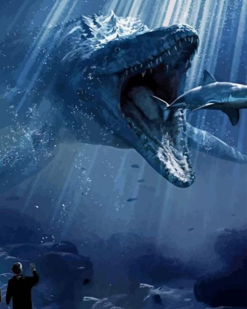 Mosasaurs Diamond Painting