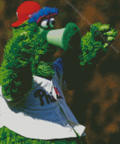 Phillies Phanatic Diamond Painting