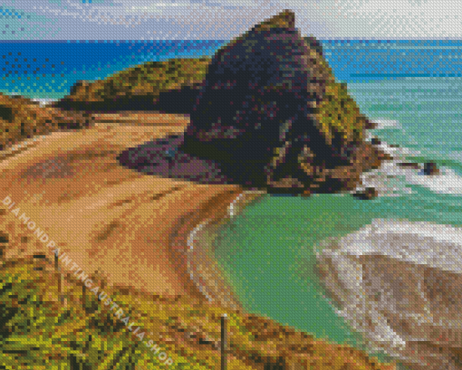 Piha Sea Diamond Painting