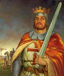 Richard The Lionheart king Painting