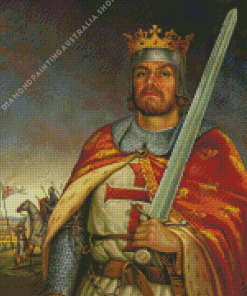 Richard The Lionheart king Painting