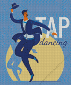 Tap Dance Poster Diamond Painting