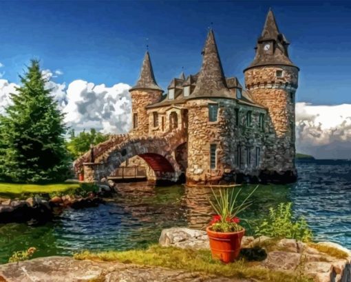 The Boldt Castle Diamond Painting