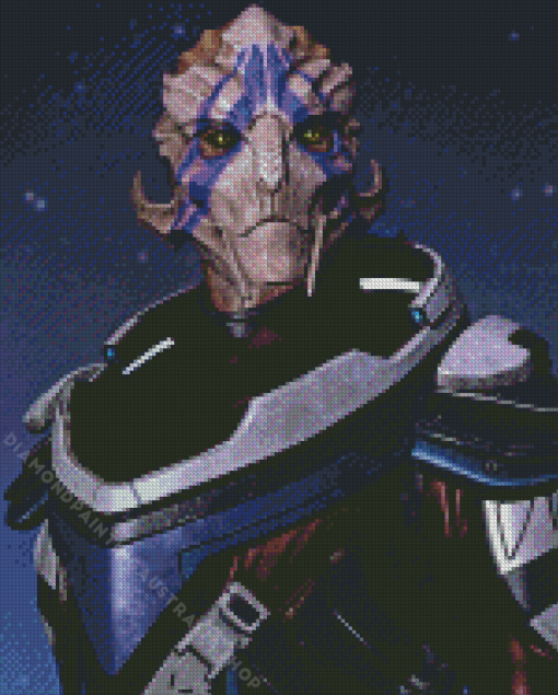 Vetra Mass Effect Andromeda Diamond art