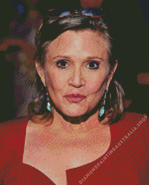 Carrie Fisher actress Diamond Painting