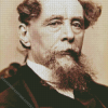 Charles Dickens Writer Diamond Painting