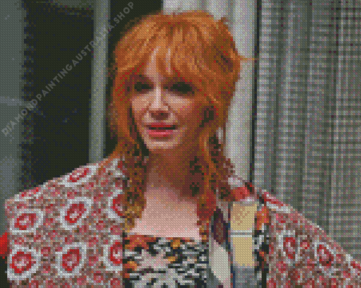 Christina Hendricks Diamond Painting