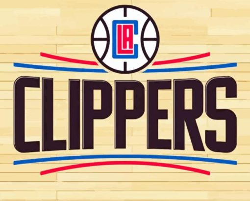 Clippers Basketball Team Logo Diamond Painting