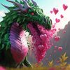 Dragon Love Diamond Painting