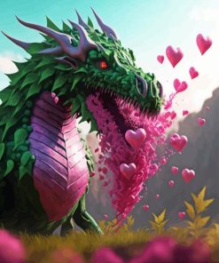 Dragon Love Diamond Painting