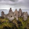 Peaceful Dunluce Castle Diamond Painting