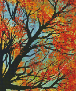 Fall Tree Diamond Painting