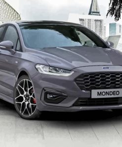 Grey Ford Mondeo Diamond Painting