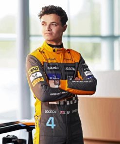 Lando Norris Diamond Painting