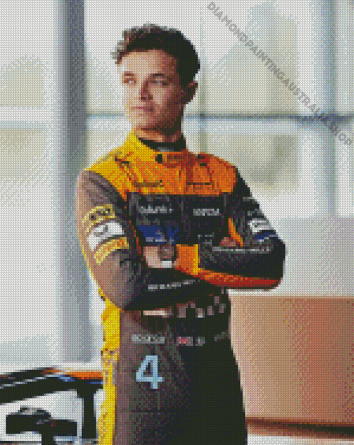 Lando Norris Diamond Painting