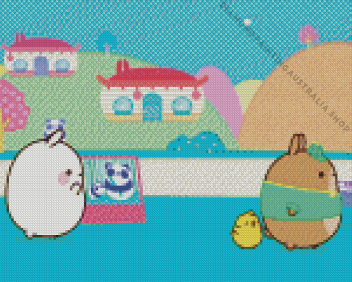 Molang Diamond Painting