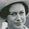 Monochrome Princess Margaret Diamond Painting