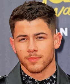 Nick Jonas Diamond Painting