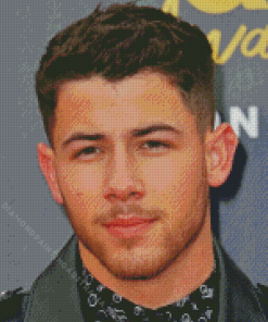 Nick Jonas Diamond Painting