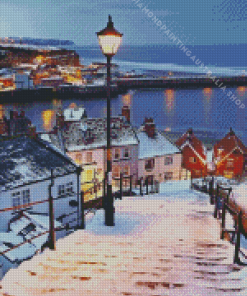 North Yorkshire in Snow Diamond Painting