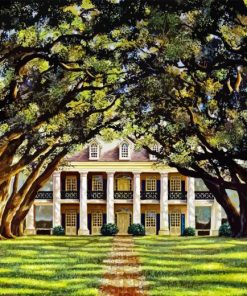 Oak Alley Plantation Diamond Painting