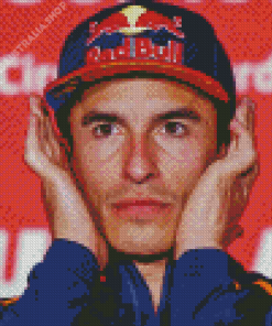 Racer Marc Marquez Diamond Painting