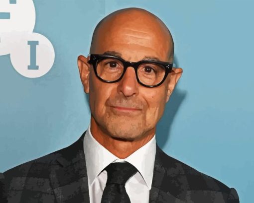 Stanley Tucci Diamond Painting