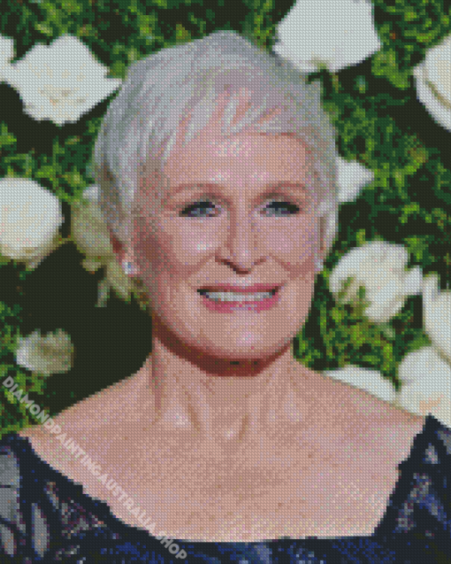 The Actress Glenn Close Diamond Painting