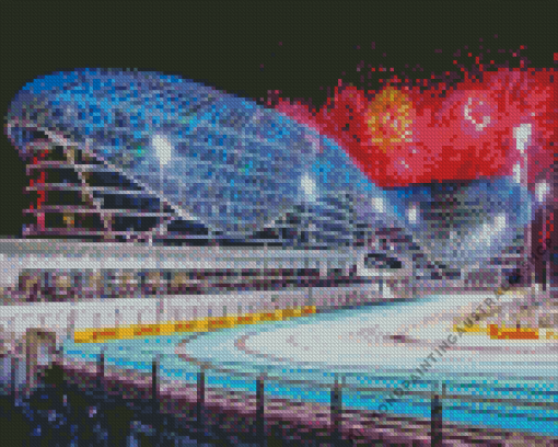 Yas Marina Diamond Painting