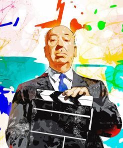 Alfred Hitchcock Diamond Painting