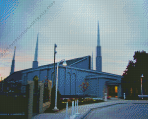 Boise Temple Diamond Painting