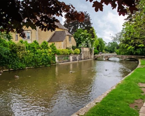 Bourton on The Water Diamond Painting