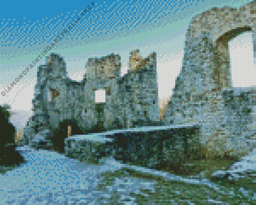 Castle Of Samobor Diamond Painting