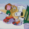 Charlie Brown Thanksgiving Diamond Painting