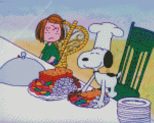 Charlie Brown Thanksgiving Diamond Painting