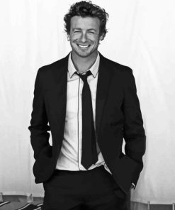 Classy Simon Baker Diamond Painting