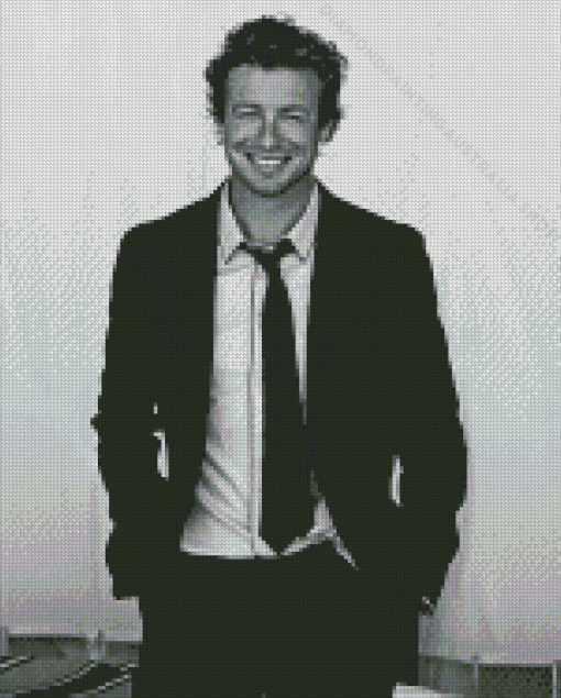 Classy Simon Baker Diamond Painting