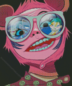 Cool 2 D Gorillaz Diamond Painting