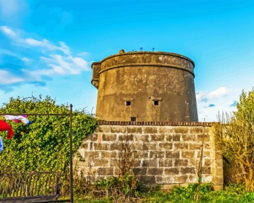 Dublin Martello Tower Diamond Painting