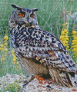 Eagle Owl Diamond Painting